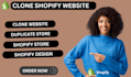 clone shopify website duplicate shopify redesign shopify store theme upgrade