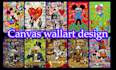 do custom printable canvas wall art designs