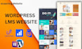 create a fully functional wordpress lms website for your online courses
