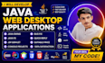 do java, swing, javafx servlet, jsp, , dsa, console oop projects with database