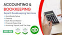 quickbooks online bookkeeping setup, cleanup and reporting