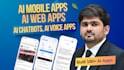 do ai mobile app development, ai saas app, ai website, flutter app developer