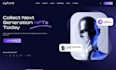 design futuristic ai, web3, blockchain, nft and uiux pitch deck presentations