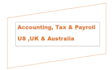 us accounting, US tax, US payroll, bookkeeping