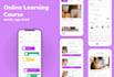 build ai conversational chat bot e learning app, ai kid learning app,ai quiz app
