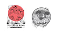 design hand drawn skull mushroom logo