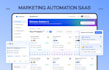 develop saas software with ai to perform any task for marketing automation
