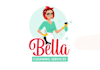 design awesome bella cleaning company logo