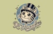 do wonderful hand drawing cat mascot logo design