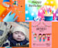 design amazing  birthday invitation video for kids