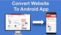 setup android app,convert website to app, and configure android id using vs code