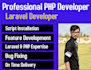 develop PHP laravel website and fix php laravel bugs