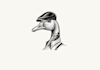 design goose mascot fine dining logo
