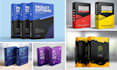 design box mockup, software box mockup,  3d box mockup