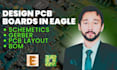design pcb boards in eagle pcb design software