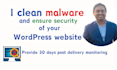 do wordpress malware removal, recover hacked website and secure your site