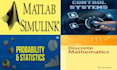 help in discrete math, statistics, probability, control system, matlab simulink