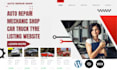 build automotive repair car mechanic car listing website