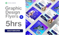 make flyer, art posters, photoshop, illustrator work in 5hrs