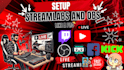 setup streamlabs and obs for both streaming and recording purposes