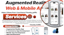 augmented reality app, virtual try on, VR app, ar ecommerce or virtual tryon app