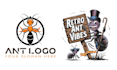 create amazing mascot pest control logo