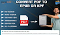 convert pdf to epub and do ebook formatting