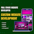 build website, website development, full stack web developer