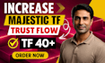 increase tf majestic trust flow 40 plus with high quality backlinks