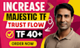 increase tf majestic trust flow 40 plus with high quality backlinks