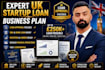 write expert UK startup loan business plan