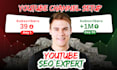 create and optimize a nishes based youtube channel