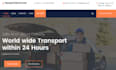 build a logistics website, trucking, freight, cargo, and dispatcher website