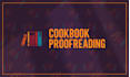proofread your recipe cookbook