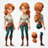 2d game art character design and concept art