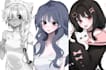 create unique and detailed anime style illustrations just for you