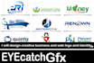 design creative business and web logo