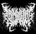 design death metal logo with texture and chrome effect