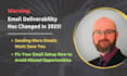 fix your email deliverability and stop you landing in spam