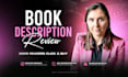 improve your book description, blurb, and back cover text