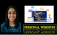 build your personal business website