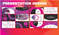 design a professional powerpoint pitch deck