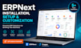 install, customize and support your erpnext and frappe system