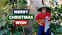 make christmas wishing video with ukulele