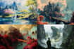 create fantasy landscape concept art