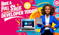 do custom web application development, hire full stack developer