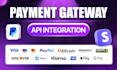 integrate stripe, paypal and build custom payment page