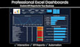 create a professional excel dashboard with KPI reports and automation