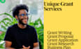 do business grant application, rfp, 501c3, grant finder