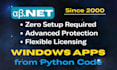 create protected windows apps from python code, encryption app shield licenses